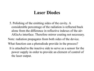 semiconductor diode laser electronics msc physics.ppt
