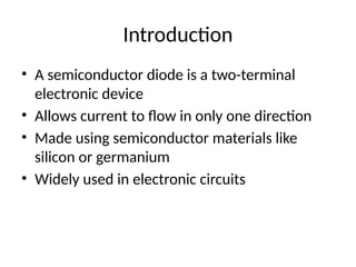 Semiconductor_Diode_Presentation.pptxxxx | PPTX