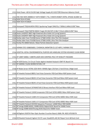 Semiconductor Equipment and Spare Parts 4 | PDF