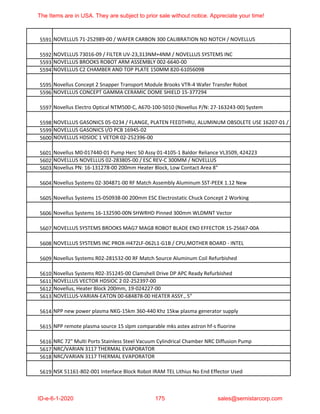 Semiconductor Equipment and Spare Parts 6 | PDF