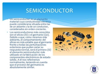 Semiconductores | PDF