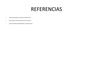REFERENCIAS
•

http://fisicauva.galeon.com/aficiones1925812.html

•

http://www.uv.es/candid/docencia/ed_tema-02.pdf

•

http://es.wikipedia.org/wiki/Dopaje_(semiconductores)

 
