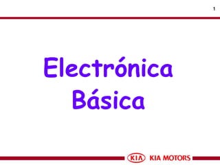 1
Electrónica
Básica
 
