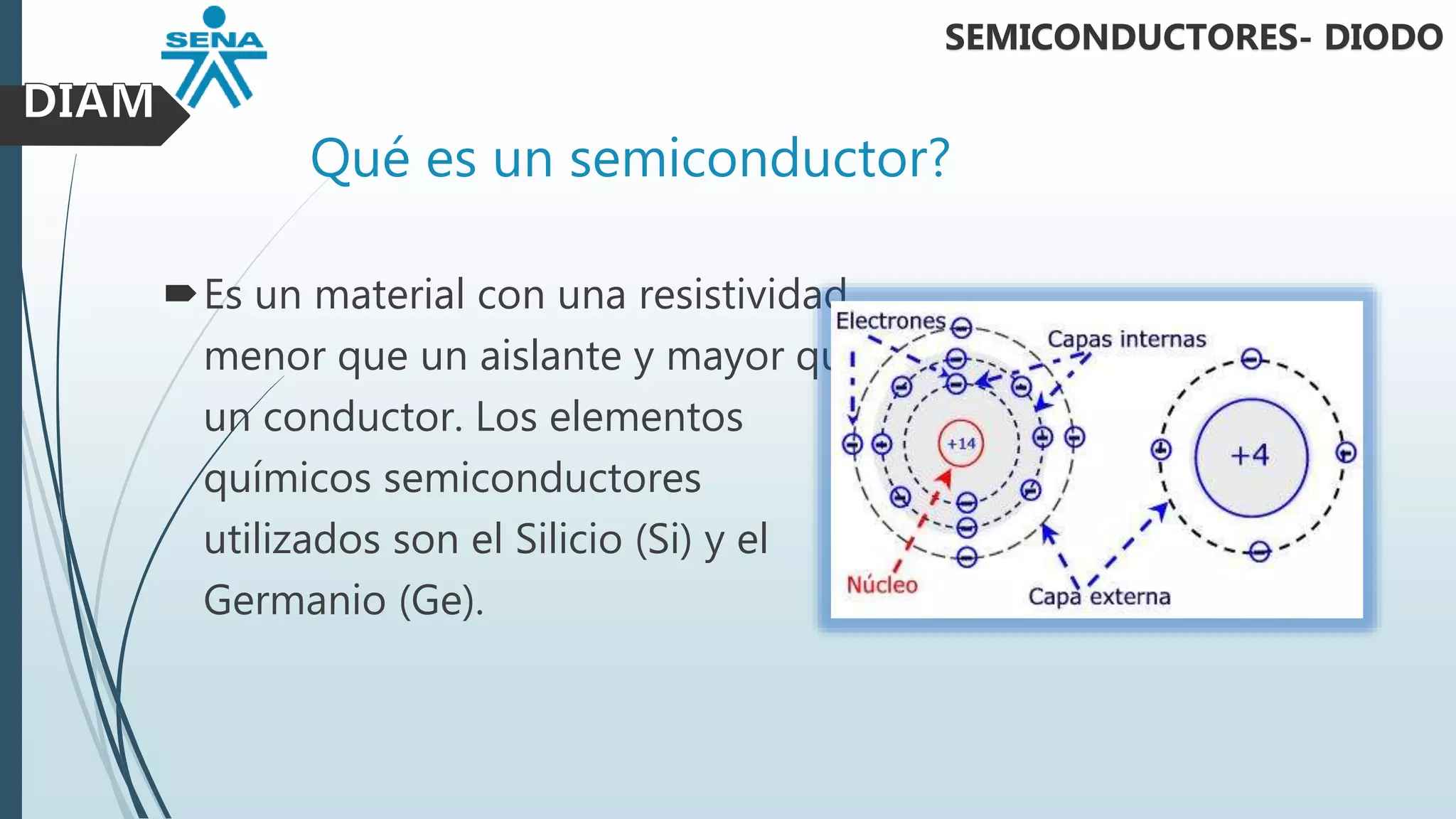 Semiconductores diodo | PPTX