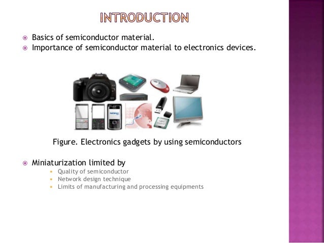 introduction of the semiconductor processing