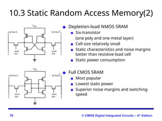 Semiconductor Memory Overview (Module 3) | PPTX