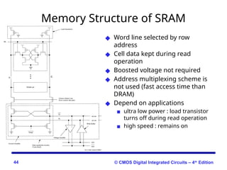 Semiconductor Memory Overview (Module 3) | PPTX