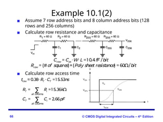 Semiconductor Memory Overview (Module 3) | PPTX