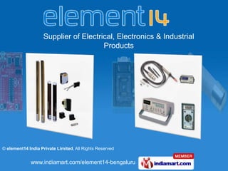 Supplier of Electrical, Electronics & Industrial  Products 