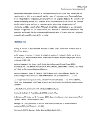 Semiconductor nanodevices | PDF