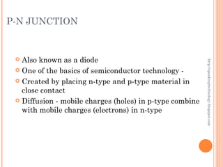 Semiconductor physics