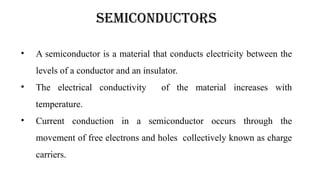 Semiconductors Ppt For 1 Sem Engineering Pptx