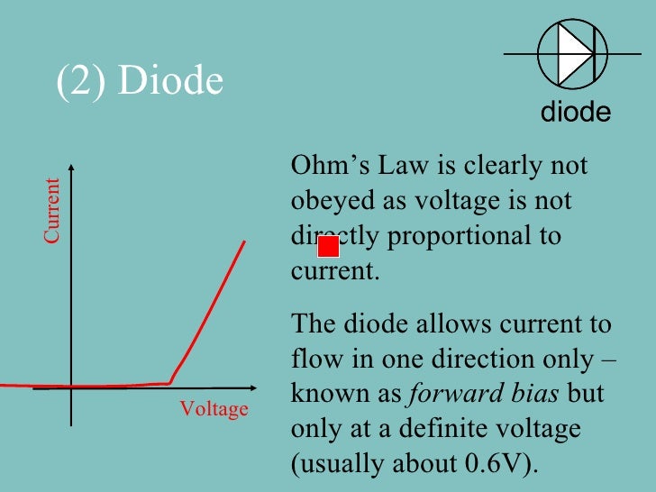 electrons flow a diode to from allows conductors Semi