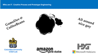 Who am I? | Creative Process and Prototype Engineering
Columbia University
CGUI Lab
 
