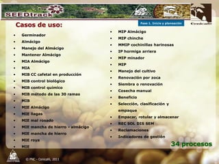 Producción y distribución de semillas de variedades de café mejoradas