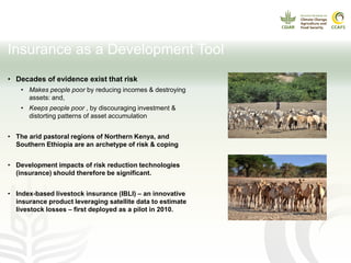 CCAFS Seminar on Science to Deliver Adaptation and Mitigation in East African Agriculture