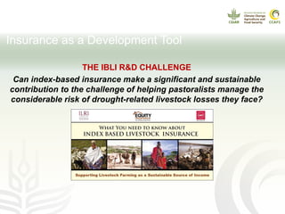 CCAFS Seminar on Science to Deliver Adaptation and Mitigation in East African Agriculture