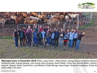 CCAFS Seminar on Science to Deliver Adaptation and Mitigation in East African Agriculture