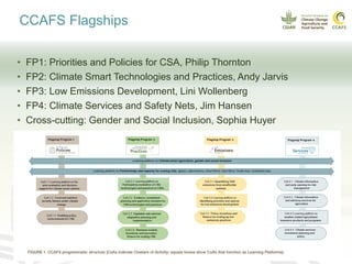 CCAFS Seminar on Science to Deliver Adaptation and Mitigation in East African Agriculture