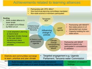 CCAFS Seminar on Science to Deliver Adaptation and Mitigation in East African Agriculture