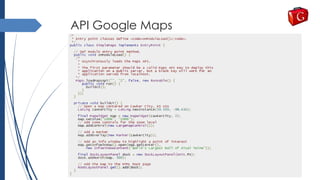 API Google Maps
 