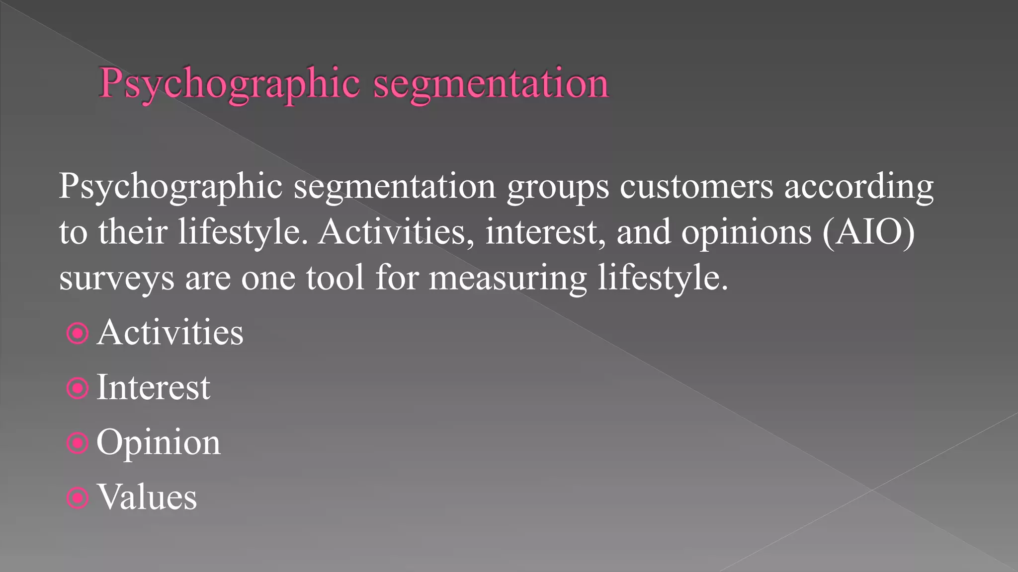 Market Segmentation | PPTX | Marketing and Advertising | Business