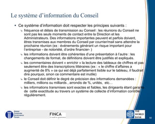 Le système d’information du Conseil <ul><li>Ce système d’information doit respecter les principes suivants :  </li></ul><u...