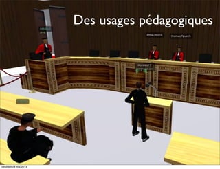 Des usages pédagogiques

vendredi 24 mai 2013

 