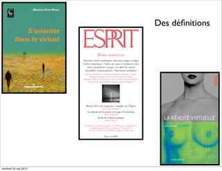 Des déﬁnitions

vendredi 24 mai 2013

 