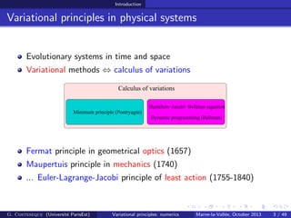 Numerical methods for variational principles in traffic | PDF