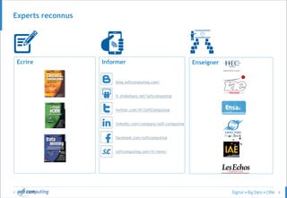© 8
Experts reconnus
blog.softcomputing.com/
fr.slideshare.net/softcomputing
twitter.com/#!/SoftComputing
linkedin.com/company/soft-computing
facebook.com/softcomputing
softcomputing.com/fr/news/
InformerEcrire Enseigner
 