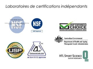 Laboratoires de certifications indépendants
 