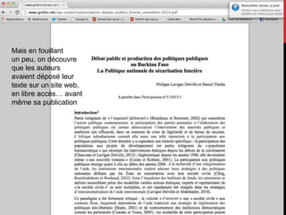 Mais en fouillant
un peu, on découvre
que les auteurs
avaient déposé leur
texte sur un site web,
en libre accès… avant
même sa publication
 