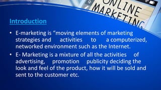 E-MARKETING | PPTX