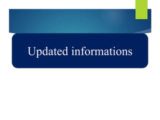 Updated informations
 