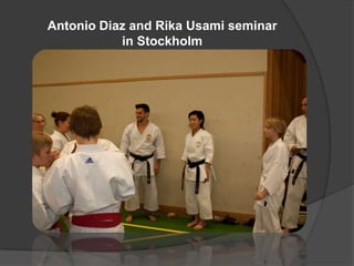 Antonio Diaz and Rika Usami seminar in Stockholm 