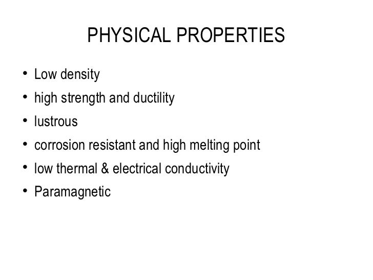 Nickel And Titanium Alloys