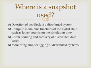 Flexible Symmetric Global Snapshot | PPTX