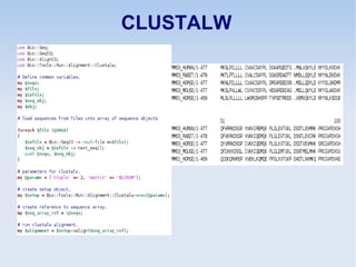 CLUSTALW
 