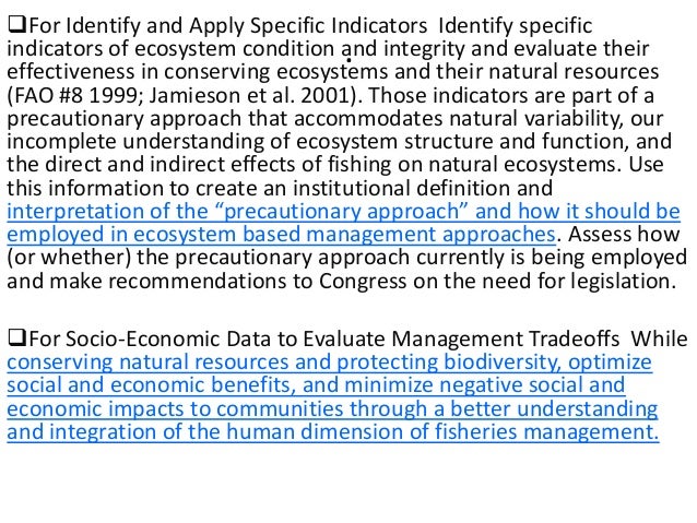 Ecosystem-based fisheries management confronting tradeoffs