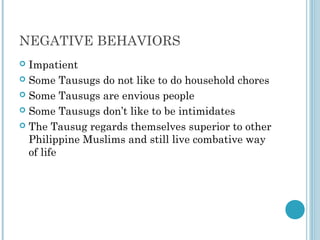tausug | PPT