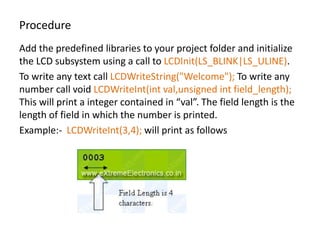 Introduction to Microcontrollers | PPTX