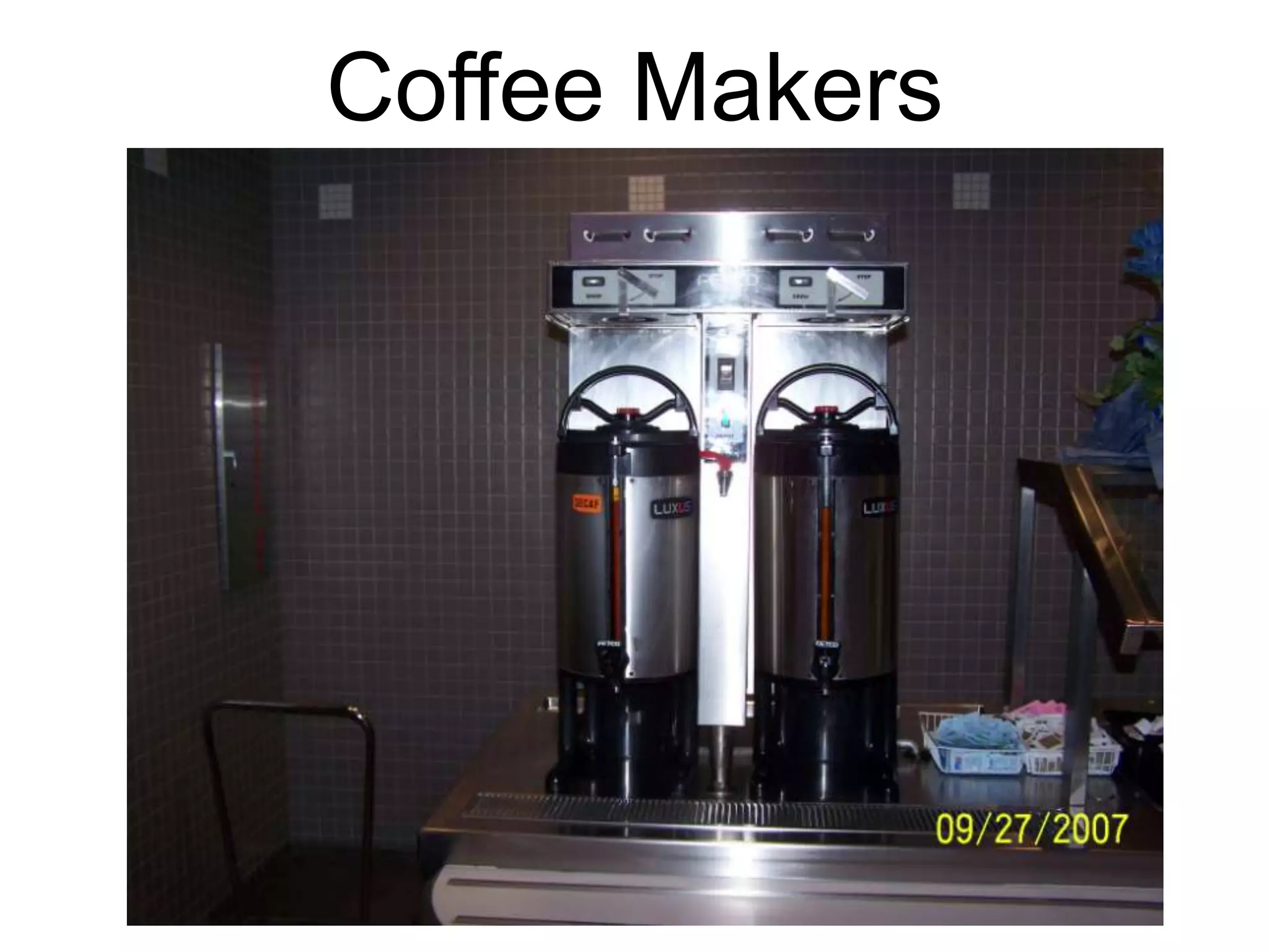 Coffee Makers

 