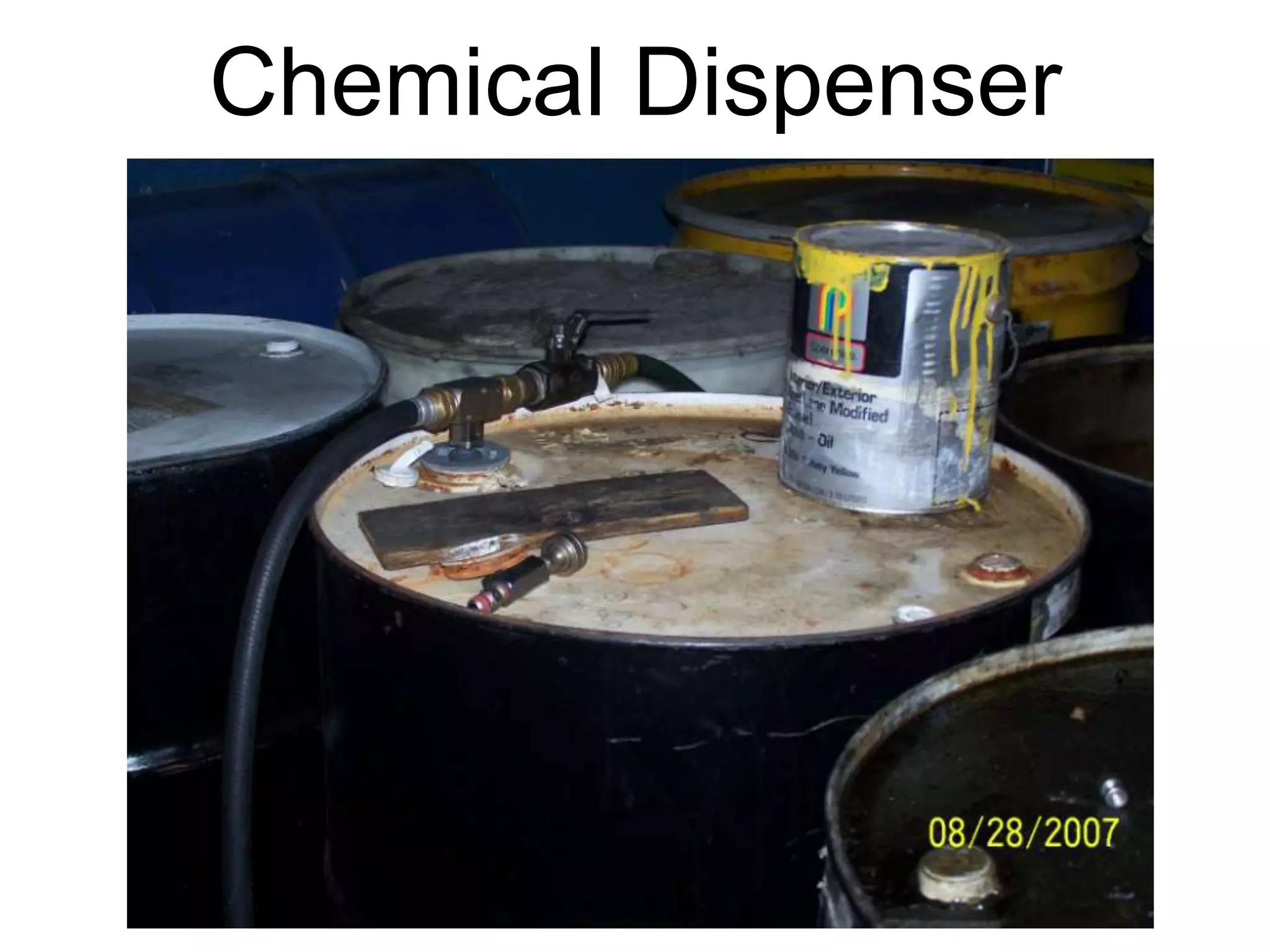 Chemical Dispenser

 