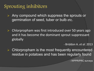 Anti - Sprouting Agents Status & Future | PPTX