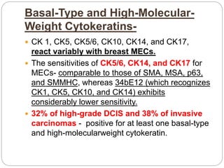 IHC in breast pathology | PPTX