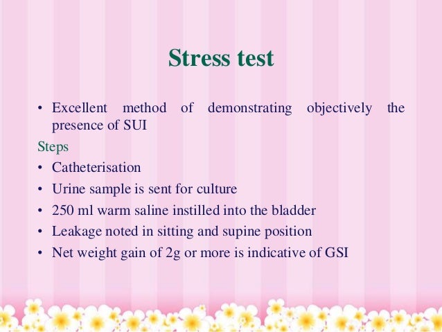 Stress Urinary Incontinence