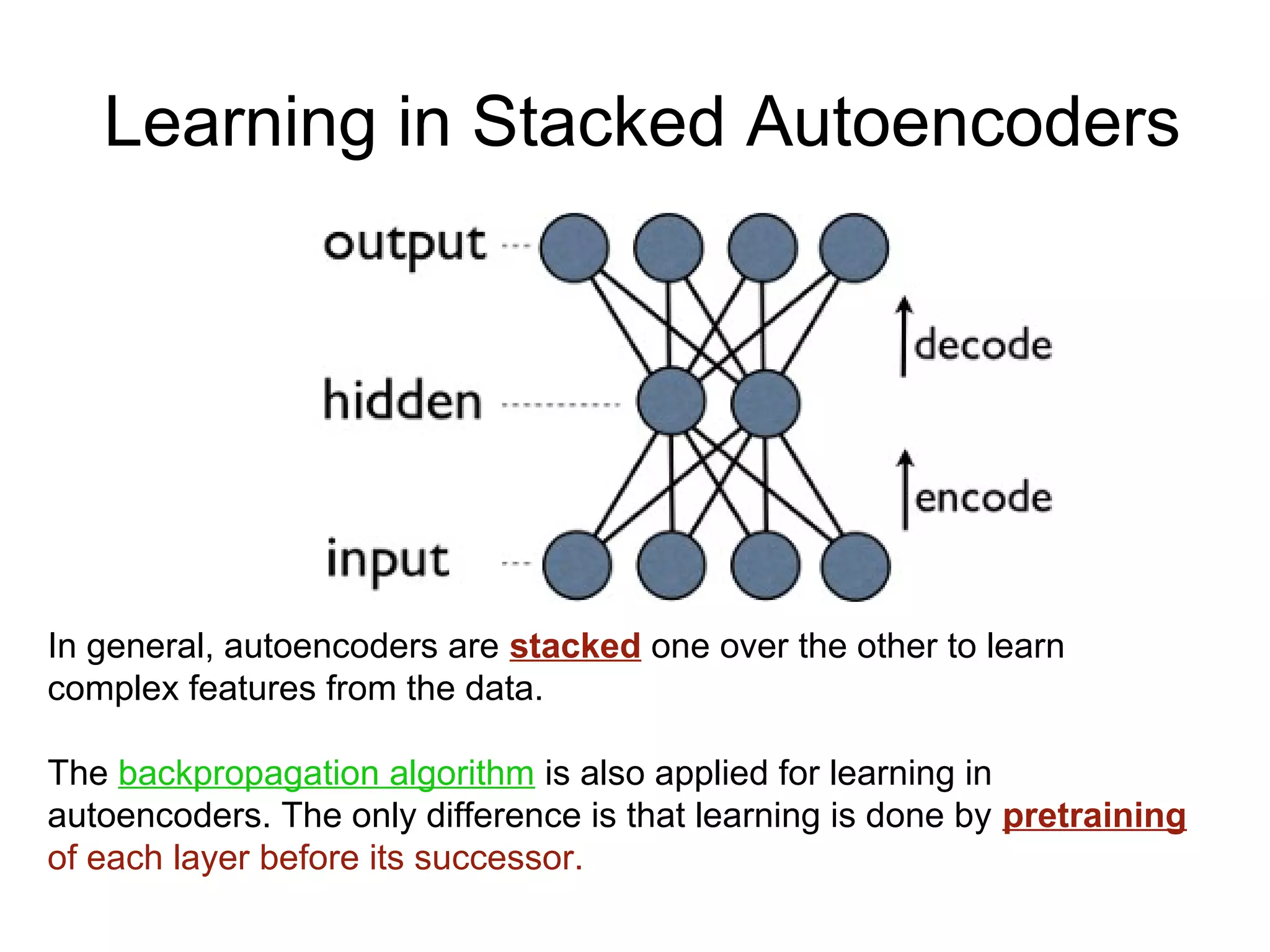Intro to Deep learning - Autoencoders | PPT
