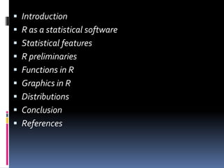 statistical computation using R- an intro.. | PPT