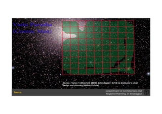 Source - Turner, T. (Director). (2015). Chandigarh 1 (of 4): Le Corbusier’s urban
design and planning [Motion Picture].
Department of Architecture and
Regional Planning, IIT Kharagpur
 